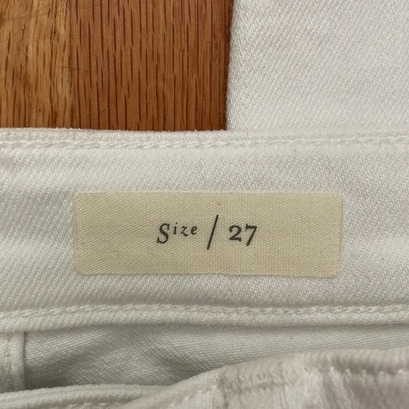 Anthropologie Pilcro and the Letterpress High-Rise Sequins Flared Jeans White - Picture 11 of 13